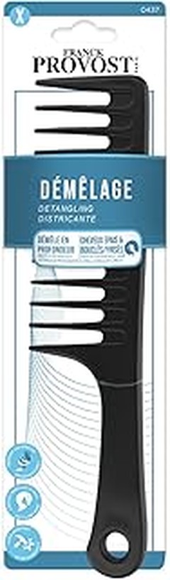 Instrucciones para usar correctamente un peine de dientes anchos