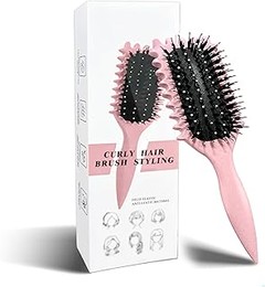¿Qué cerdas son las mejores para cepillos de cabello rizado?