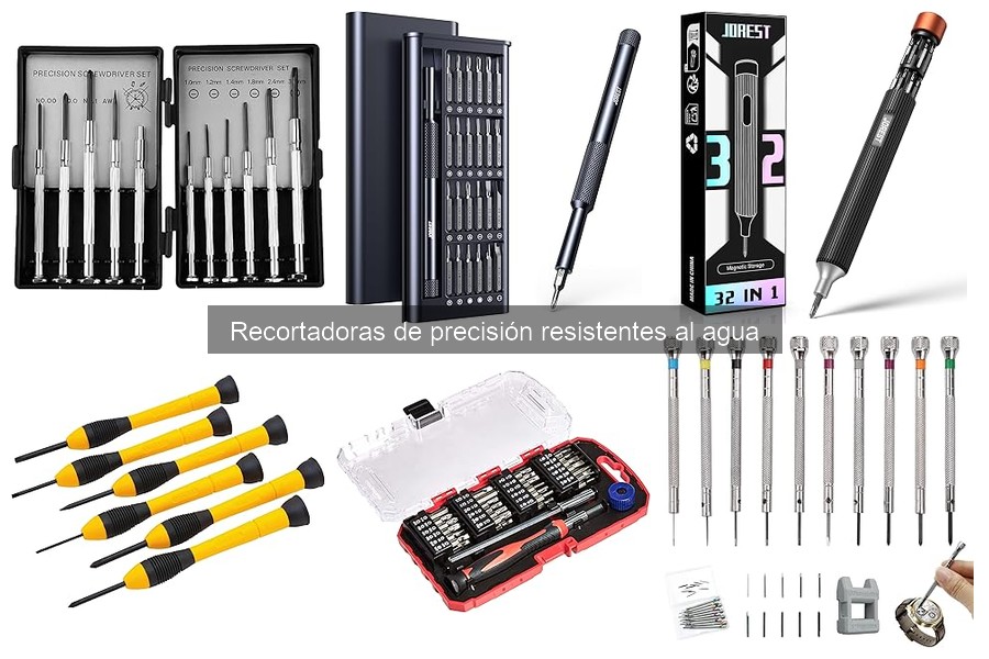 Accesorios esenciales para recortadoras de precisión resistentes al agua