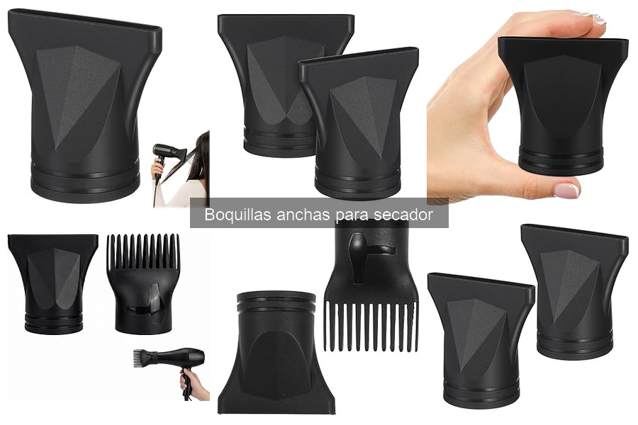 Alternativas a boquillas anchas para peinar en casa