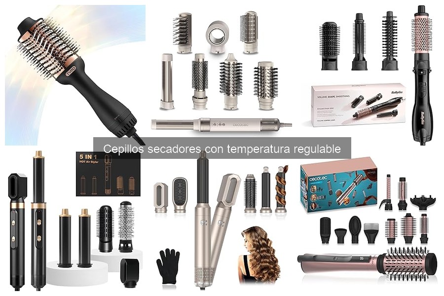 Alternativas a cepillos secadores con temperatura regulable
