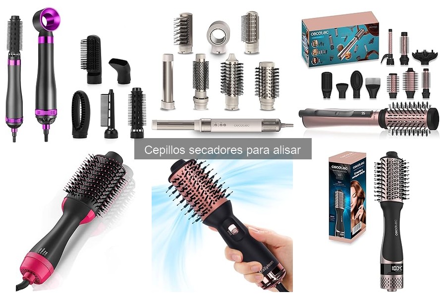 Alternativas a cepillos secadores para alisar el cabello