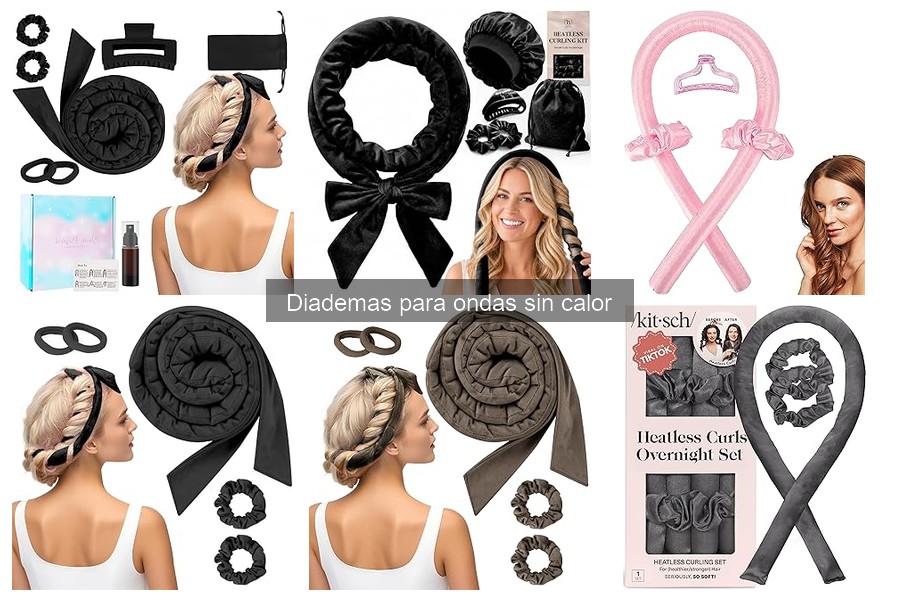 Alternativas a Diademas para Ondas Sin Calor – Mejores Métodos