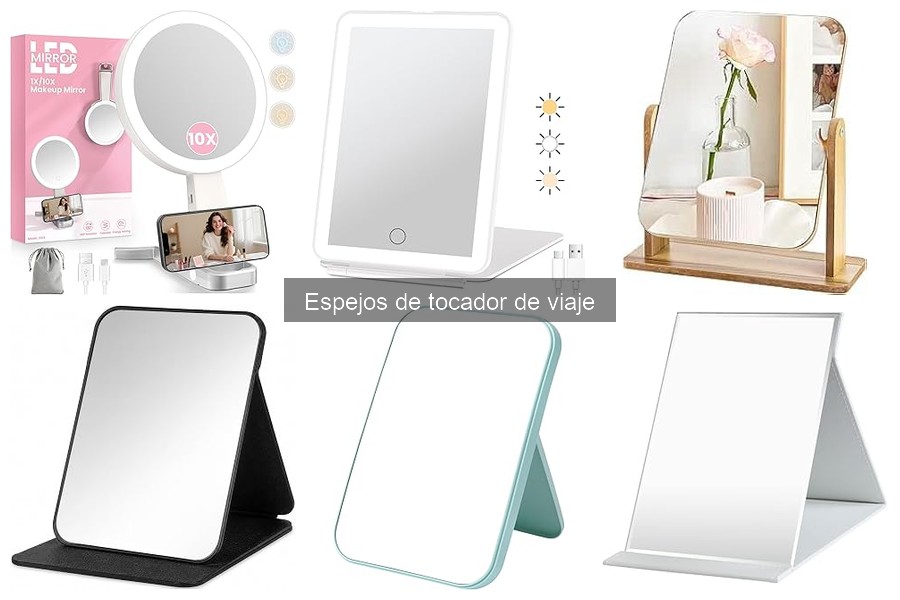 ** Alternativas a Espejos de Tocador de Viaje: Opciones Variadas
