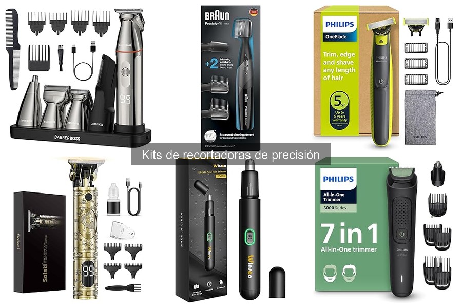 Alternativas a Kits de Recortadoras de Precisión en Peinado