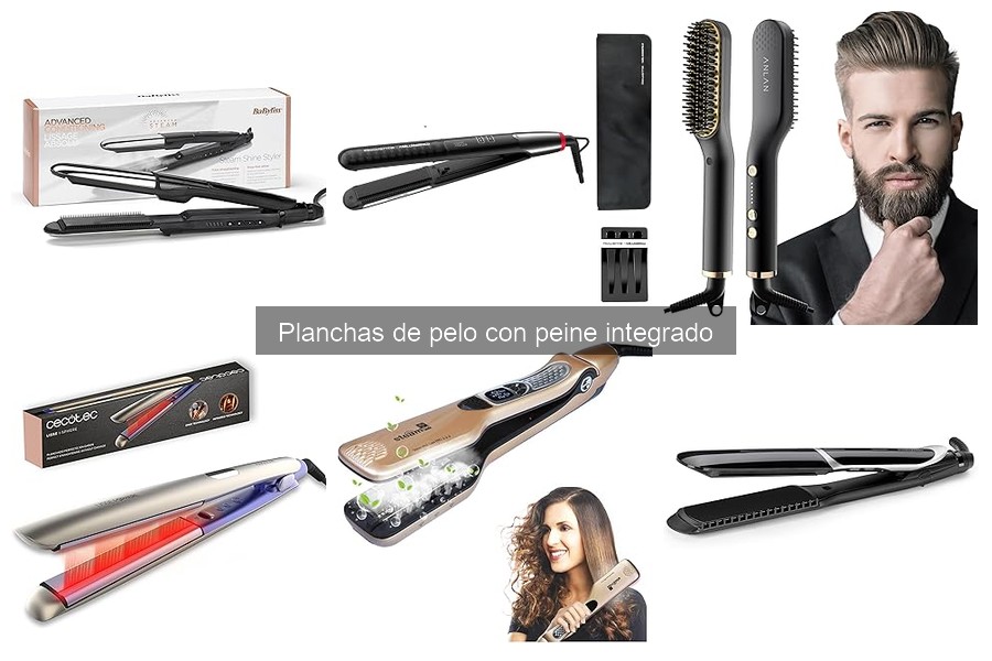 Alternativas a la Plancha de Pelo con Peine Integrado