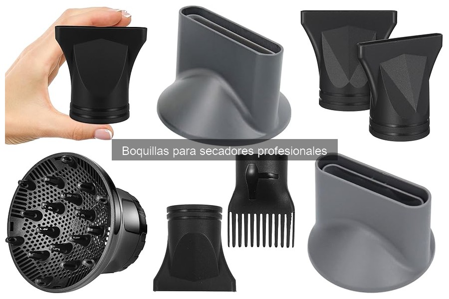Alternativas a las boquillas de secadores profesionales