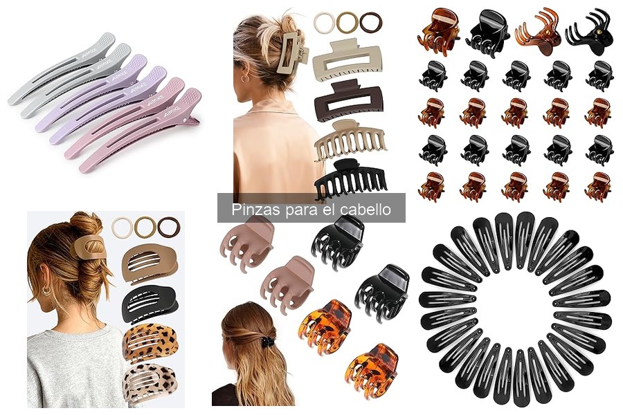 Alternativas a las pinzas para el cabello: Mejores opciones