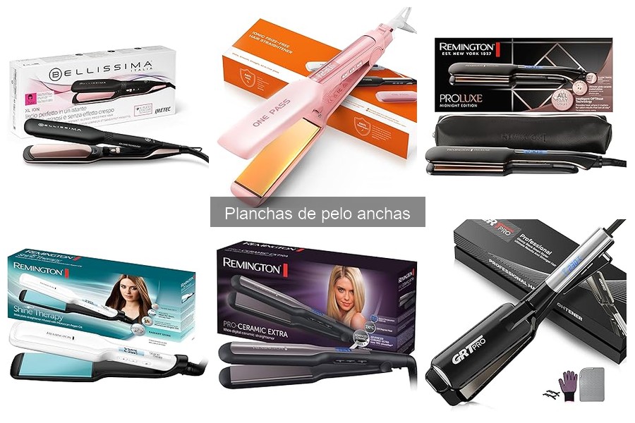 Alternativas a las Planchas de Pelo Anchas: Mejores Opciones