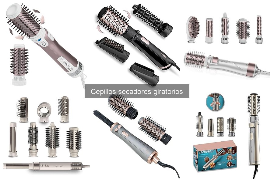 Alternativas a los Cepillos Secadores Giratorios para peinar