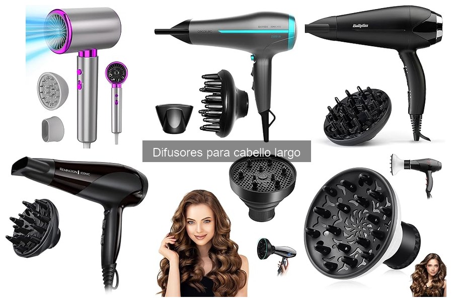 Alternativas a los difusores para peinar cabello largo