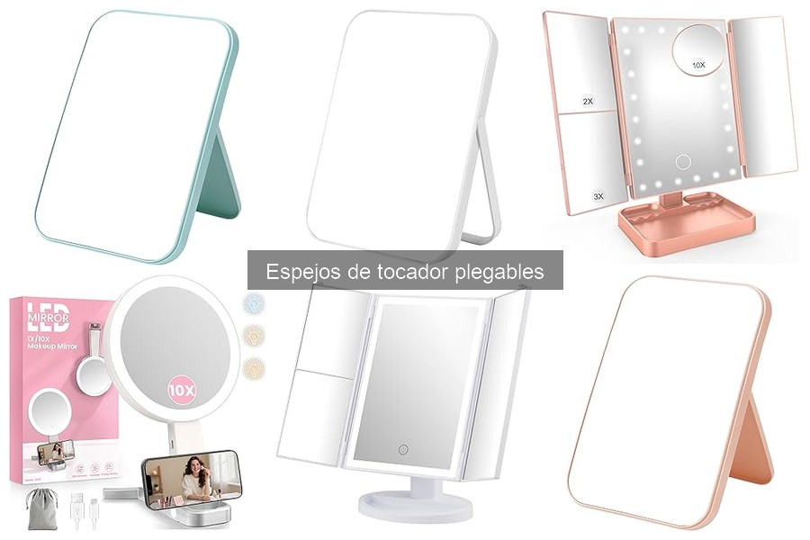 Alternativas a los espejos de tocador plegables para peinado