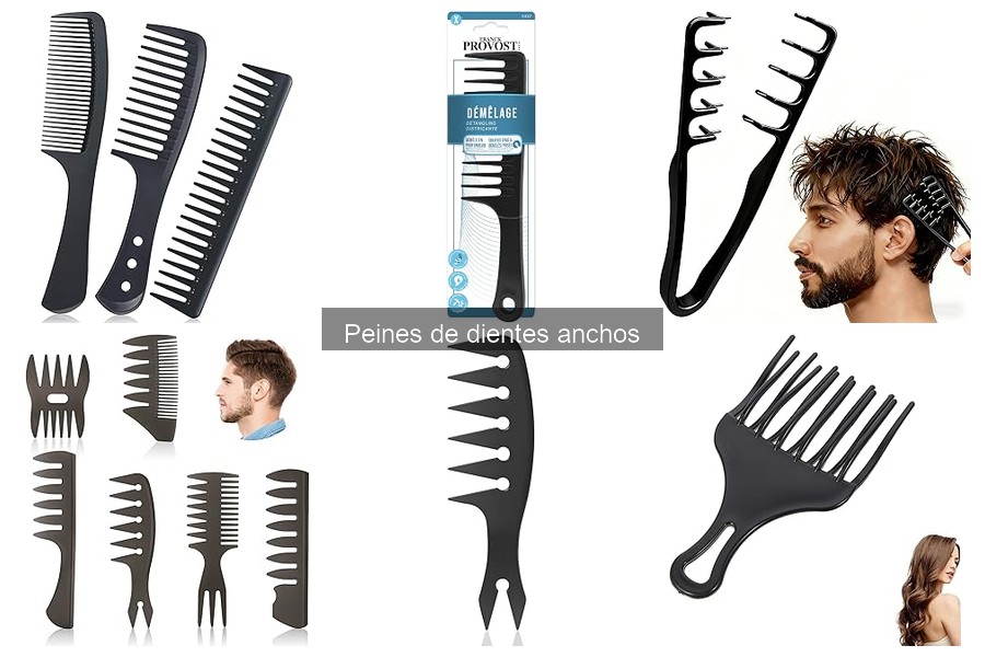 Alternativas a los Peines de Dientes Anchos para Peinarte