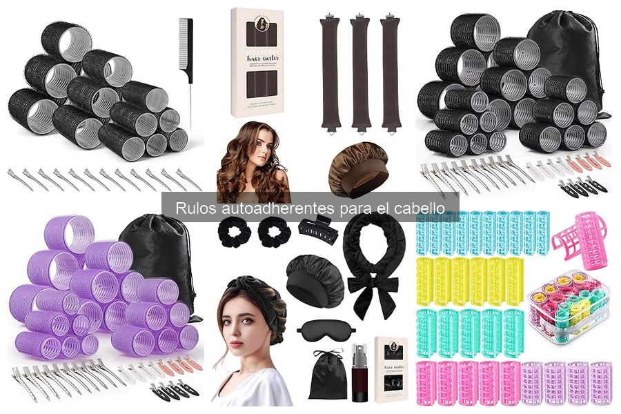 Alternativas a los rulos autoadherentes para el cabello
