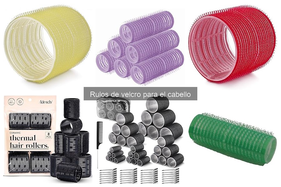 Alternativas a los rulos de velcro para rizar el cabello