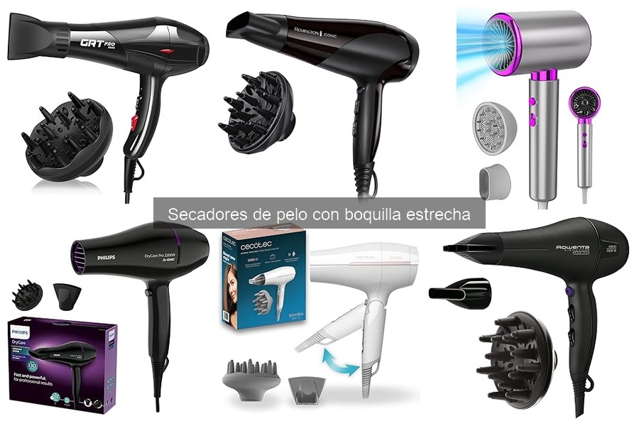 Alternativas a los Secadores de Pelo con Boquilla Estrecha