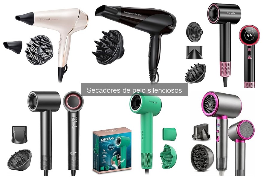 Alternativas a los secadores de pelo silenciosos