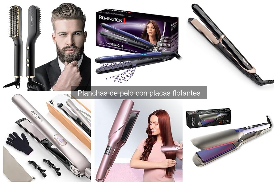 Alternativas a planchas de pelo con placas flotantes