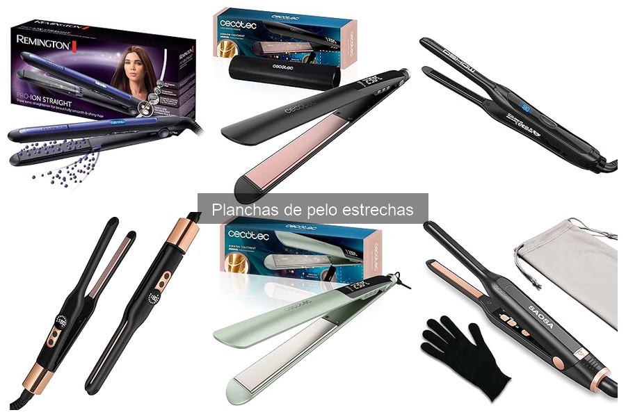 Alternativas a Planchas de Pelo Estrechas para Cabellos Rizados