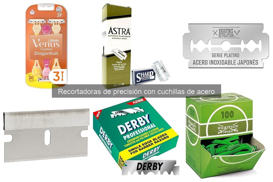Alternativas a recortadoras de precisión con cuchillas de acero