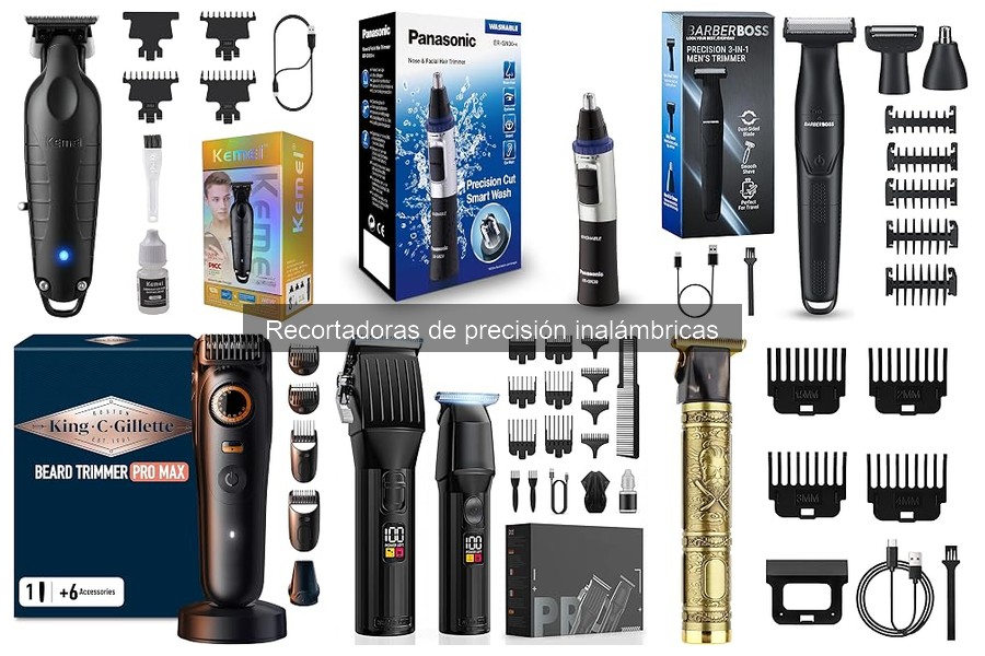 Alternativas a Recortadoras de Precisión Inalámbricas