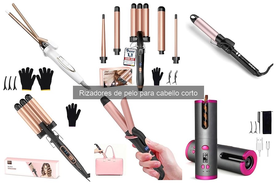 Alternativas a Rizadores de Pelo para Ondas en Cabello Corto