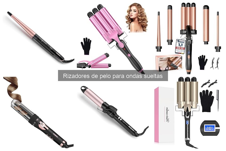 Alternativas a rizadores de pelo para ondas sueltas