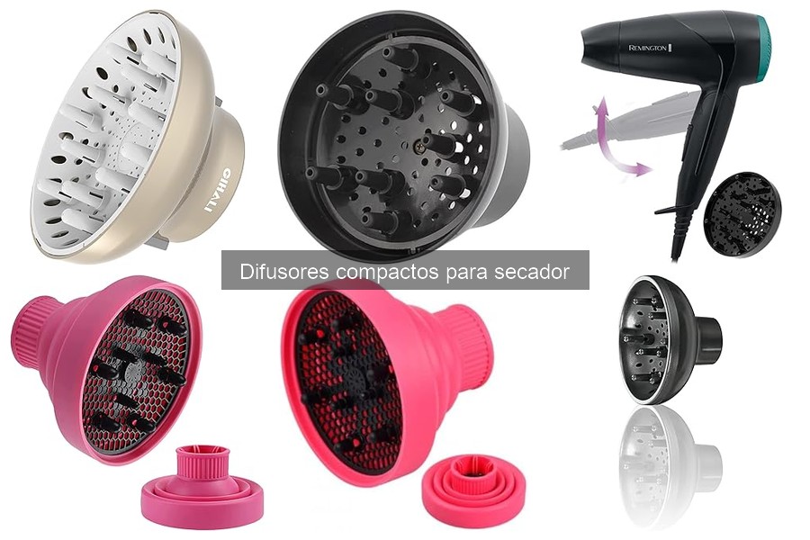 Alternativas al difusor compacto para el secado del cabello