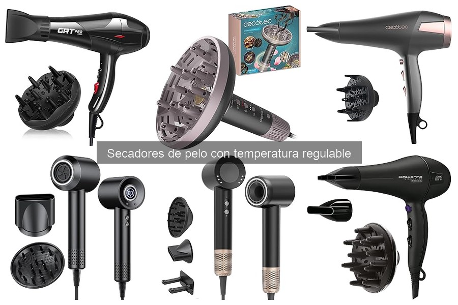Alternativas al secador de pelo con temperatura regulable