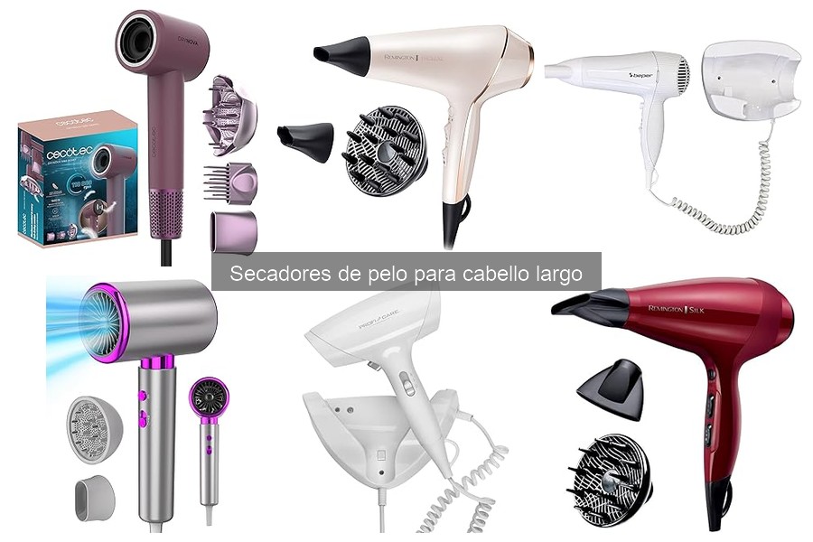 Alternativas al secador de pelo para cabello largo