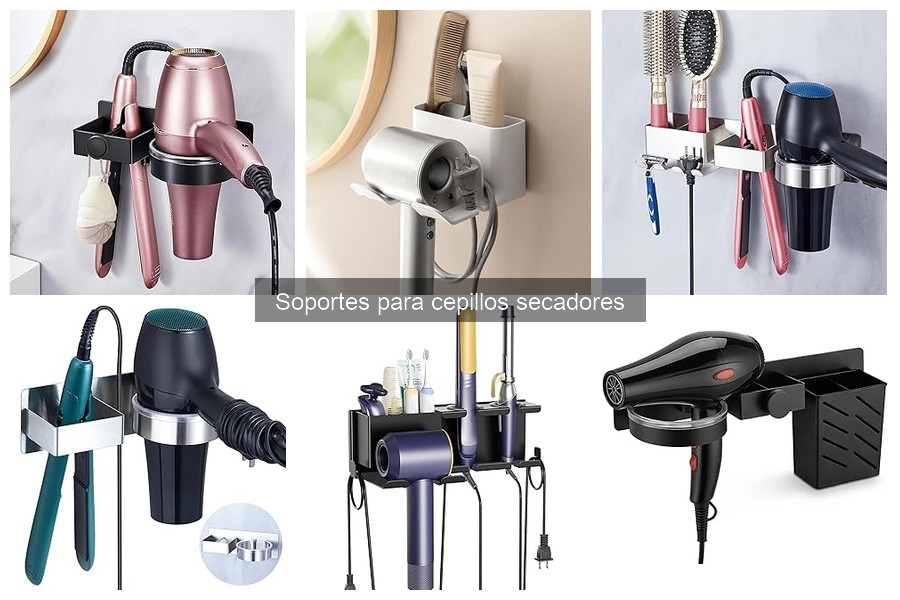 Alternativas al Soporte para Cepillos Secadores en Casa
