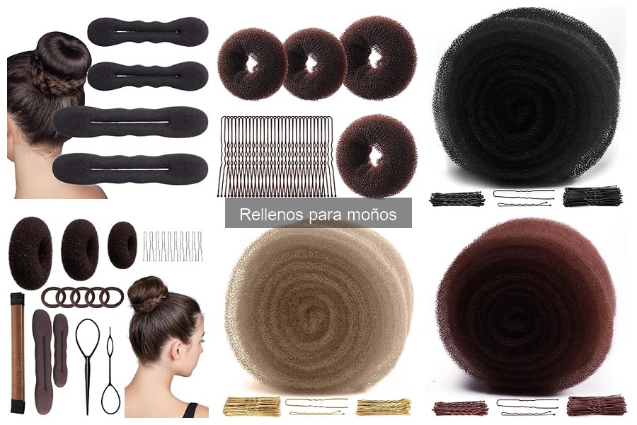 Alternativas creativas a los rellenos para moños