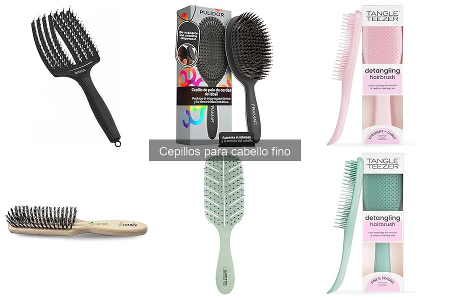 Alternativas Efectivas a Cepillos para Cabello Fino