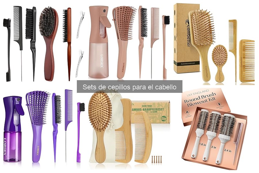 Alternativas innovadoras a los sets de cepillos para el cabello