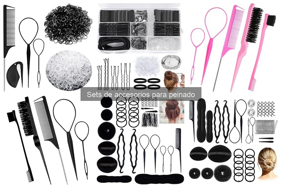 Alternativas innovadoras a sets de accesorios para peinado