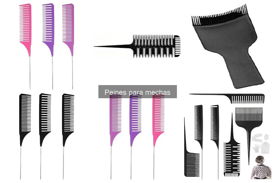 Aprende a usar un peine para mechas correctamente