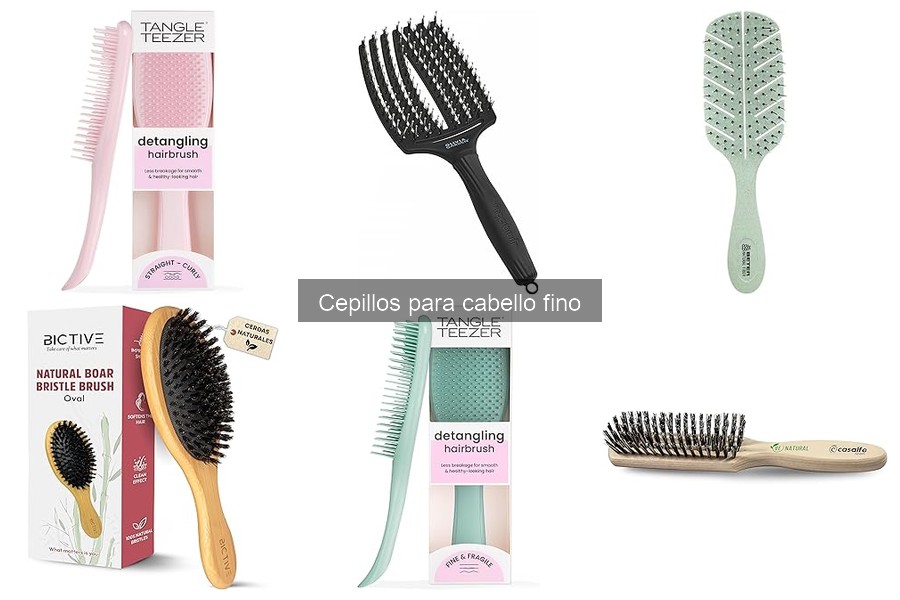 Beneficios de los Cepillos Específicos para Cabello Fino