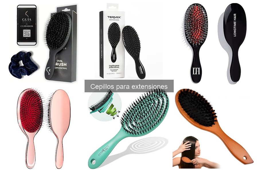 Beneficios de los cepillos para extensiones de cabello