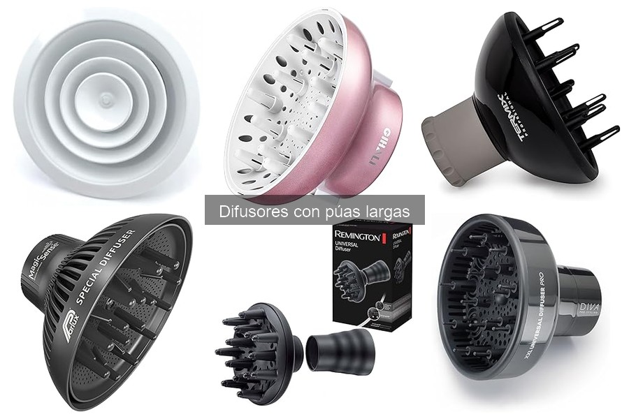 Beneficios de los Difusores con Púas Largas para tu Cabello