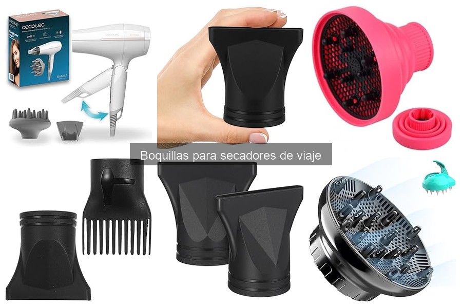 Beneficios de usar boquillas en secadores de viaje