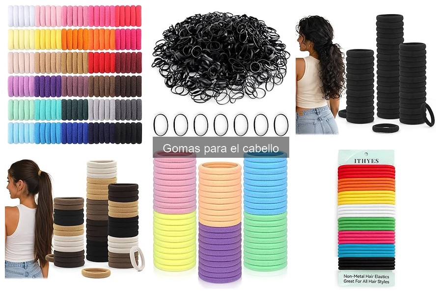 Beneficios de usar gomas adecuadas para el cabello