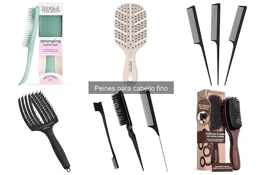 Beneficios de usar peines para cabello fino que necesitas