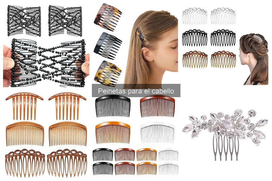 Beneficios de usar peinetas para el cabello en peinado