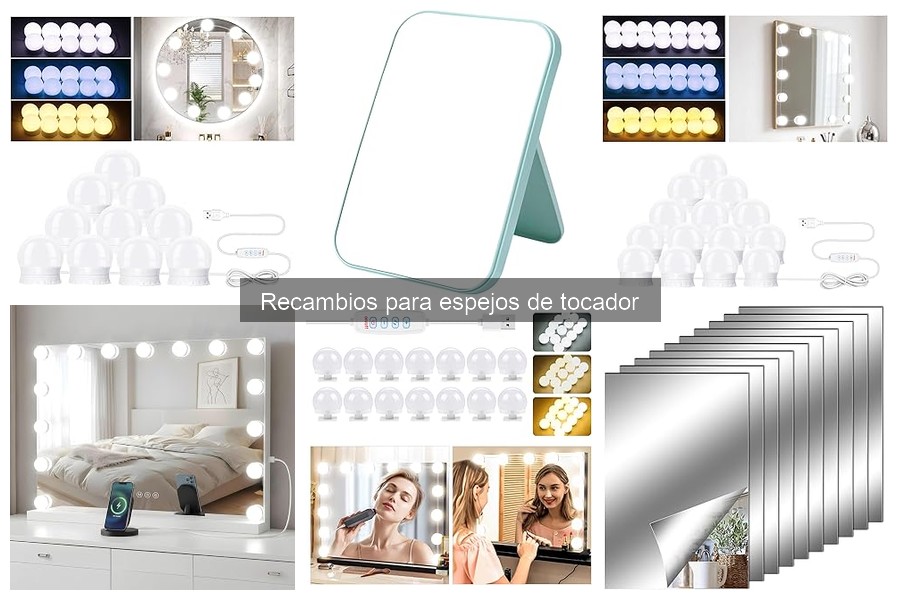 Beneficios de usar recambios para espejos de tocador