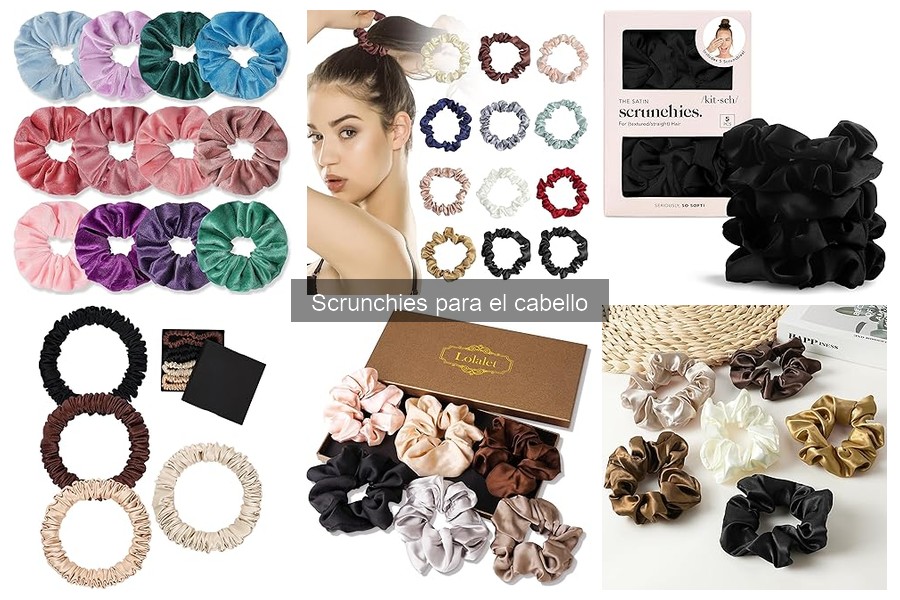 Beneficios de usar scrunchies para el cabello: comodidad y estilo