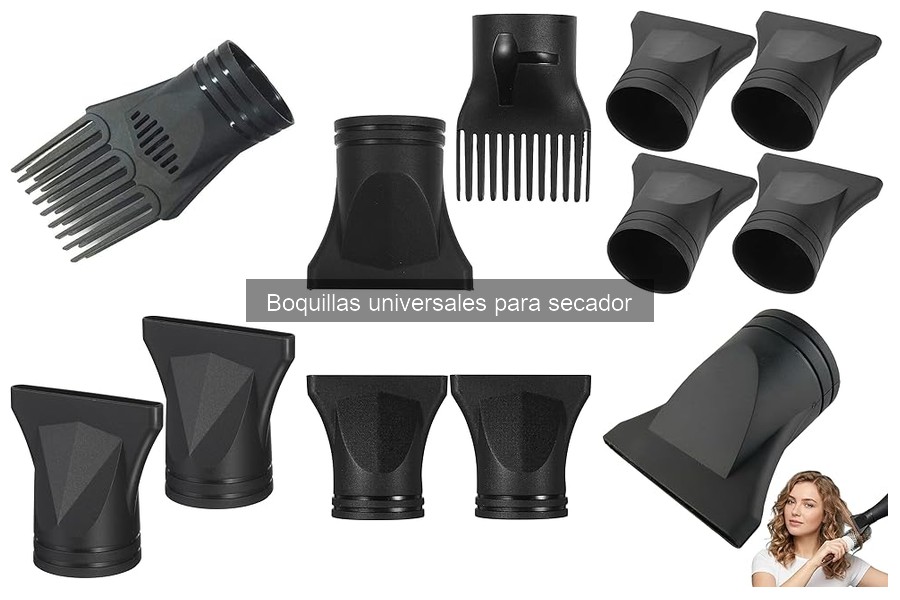 Boquillas universales para secador: ¿Dañan el cabello?