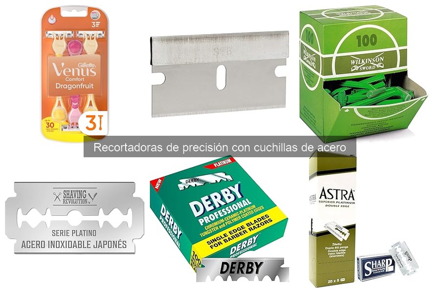 Características clave de recortadoras de precisión con acero