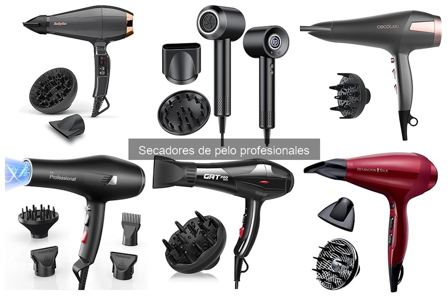 Características de los Secadores de Pelo Profesionales