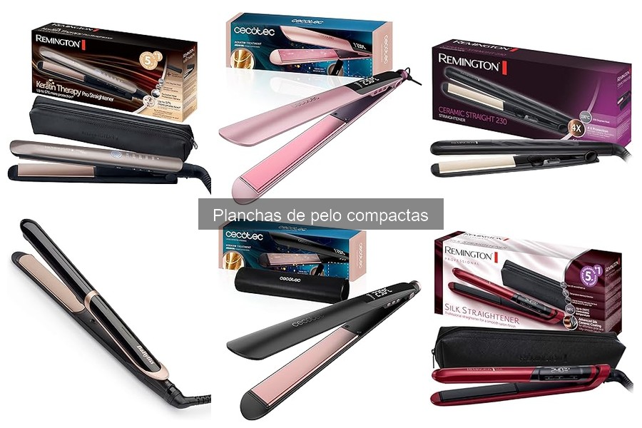 Características imprescindibles de las planchas de pelo compactas