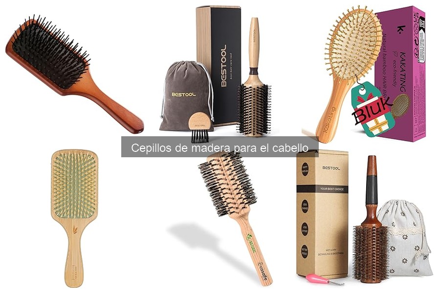 Cepillos de madera para el cabello: beneficios y características